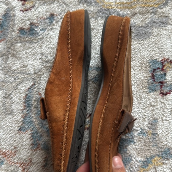 Nurture mule slides leather brown size 8 - Picture 6 of 7